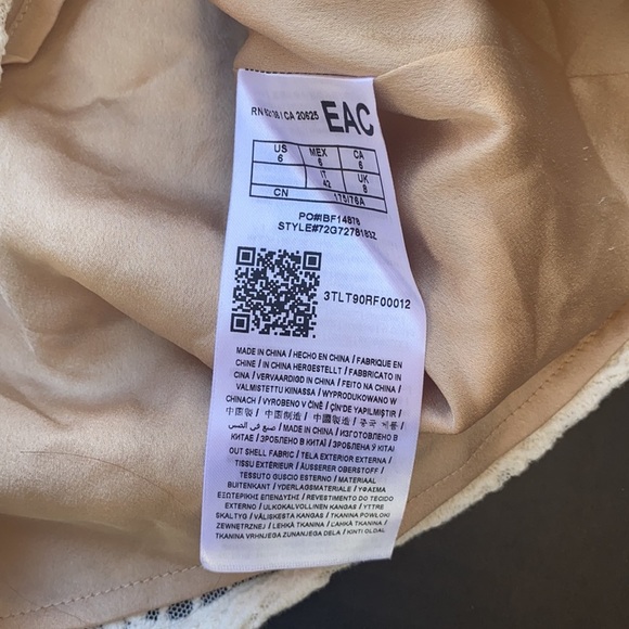 New GUESS by Marciano Women's Myrta Romper SZ 6 - Picture 5 of 6